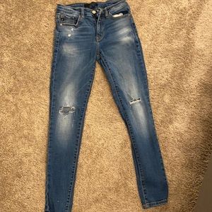 Kancan distressed skinny jean